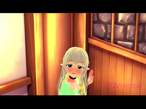❤️ (Pakute) Ọmọbinrin Elvish ṣe iranlọwọ fun ọ lati wẹ oju rẹ. ️ Ohun onihoho didara ☑